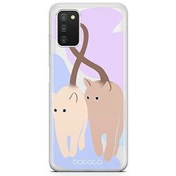 ERT GROUP mobiel telefoonhoesje voor Samsung A03S origineel en officieel erkend Babaco patroon Cats 013 optimaal aangepast aan de vorm van de mobiele telefoon, gedeeltelijk bedrukt