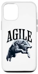 iPhone 15 Pro Agility, Sign of Courage | Funny Street Youths & Adults Gift Case