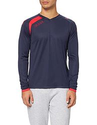 Kappa Pavie LS Act Jersey, Unisex, Azul Marino/Rojo, 6Y/8Y