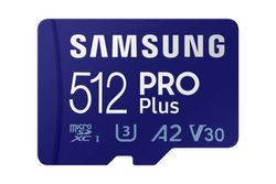 Samsung 512GB PRO Plus MicroSDXC 120MB/s +Adapter