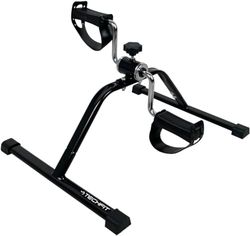 TechFit PED1 Pedal Trainer, Mini Exerciser Bike for Home and Office Use, Arms and Legs Easy Training Machine, Suitable for Recovery and Light Workout