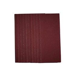 Draper 55748 1/3 Sanding Sheets, 93 x 230mm, 80 Grit (Pack of 10)