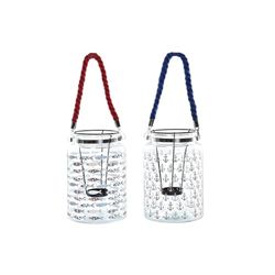 PORTAVELA CRISTAL 16X16X23,5 3,5L, COSTA 2 SURT.