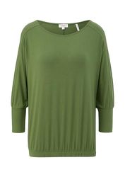 s.Oliver Dames T-Shirt 3/4 mouw groen, 48, groen, 48