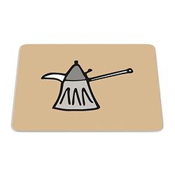 Bonamaison, Rectangle Pop Art Digital Printed Mouse Pad, Non-Slip Base, for Office and Home, Size: 22 x 18 cm
