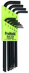 Bondhus 74938 Set van 10 Balldriver L-sleutels met ProHold tip, maten 1/16-1/4-Inch door Bondhus