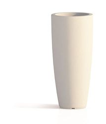 Vaso stilo rond 70 cm wit tekcnoplast