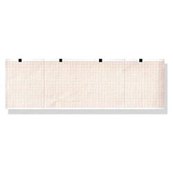 Gima 32981 - Paquete de papel térmico Ecg, cuadrícula naranja, 90 x 70 mm