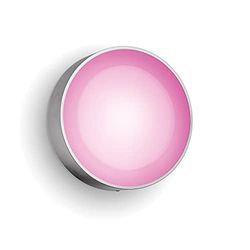 Philips Hue White and Color Ambiance Daylo, Lampada da parete Smart per Esterni, LED integrato, Acciaio