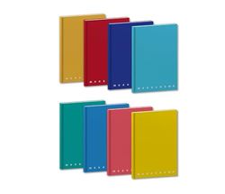 Pigna 00716734M notitieboek A5 karton, 5 stuks