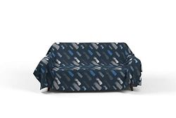 Italian Bed Linen Fantasy Gessetti sprei, bedrukt, 1-zits, microvezel