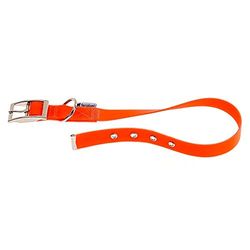 Ferplast Collare per Cani EVOLUTION CF25/45, Ipoallergenico, Lavabile, Regolazione con Fori, Arancio