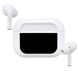 MusicMan Écouteurs Pro Bluetooth 5.3 TWS BT-X72 avec ANC, Microphone, Autonomie 20H, Écran Tactile LED, Charge Type-C, Étui Compact, Android/iOS - Confortables Écouteurs Intra-Auriculaires légers
