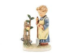 M.I.Hummel Hum 461 małe figurki ogrodnicze, ceramiczne, wielokolorowe, jeden rozmiar