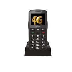 Beafon, SL260 LTE 4G, Silverline, sleuteltelefoon, seniorenmobiele telefoon met SOS-noodoproepknop, compatibel met gehoorapparaten, M4/T4, lichtsignaal, display 2,2 inch (5,58 inch)