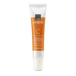 Avon Anew Radiance Maximising Dark Circle Correcting Eye Cream 15ml, Reawaken Tired-looking Eyes, Contains Vitamin C, Co-created by Dermatologists and Scientists, Cruelty Free