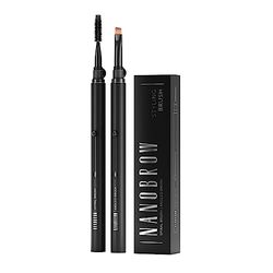 Set de cepillo y espiral para cejas Nanobrow Styling Brush - cepillo inclinado para cejas, cepillo para cejas