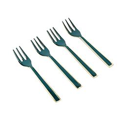 Artesà Stainless Steel Mini Serving Fork Set, 4 Pieces, Gift Boxed