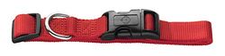 HUNTER Ecco Sport Vario Basic Collier en Nylon avec Fermeture à clic pour Chien Rouge Taille S