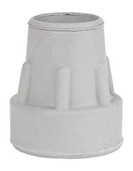 NRS Healthcare 16mm Replacement Crutch Ferrule, Grey