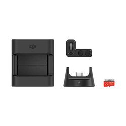 DJI Osmo Pocket Expansion Kit with 1 Wheel Controller, 1 módulo sem fios, 1 Accessory Mount, 1 Samsung 32 GB microSD Card 4 acessórios, portátil e versatile, controlo remoto preciso, portão universal