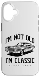 Non sono vecchio sono il classico proprietario di auto Custodia per iPhone 16 Plus