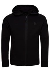 Superdry Code Tech Zip Hood M2012916A Black S Hombre