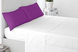 Miracle Home. Fronhas, 2 unidades, 70 x 50. Cama 135, beringela