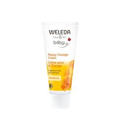 WELEDA - Crème pour le Change Calendula sans parfum - Pour le soin du siège des bébés - La peau est apaisée et protégée efficacement. Rougeurs réduites. - NATRUE - 75 ml