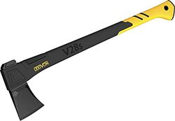 LEXIVON Hache de Survie V28S – Hachette Bois Bucheron de 71 cm | Merlin Bois fendre | Manche Ergonomique en Composite Fibre de Verre avec Grip en Caoutchouc TPR | Étui de Transport Inclus (LX-V28S)