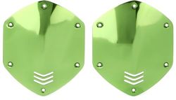 V-MODA Crossfade över örat hörlurar metallskyddssats – Hawk Green
