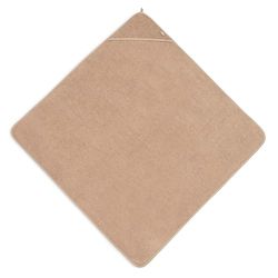 Jollein Ręcznik kąpielowy z kapturem frotte 100 x 100 cm Biscuit | 534-836-00103