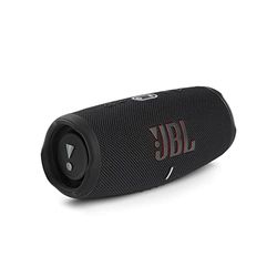 JBL Charge 5; Draagbare en draadloze JBL bluetooth speaker met diepe bas, IP67-waterbestendig en stofdicht, 20 uur afspeeltijd, ingebouwde powerbank, in het zwart