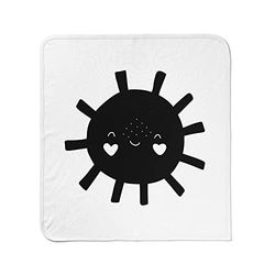 Questo Casa, Manta de Bebé para Niños y Niñas, Muselina, Manta para Asiento de Coche y Cuna, Tamaño: 80x80 Cm
