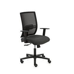 OFITURIA - Silla de Escritorio con Ruedas - Silla de Oficina Ergonómicas con Brazos Regulables Fabricadas en España (Modelo 3)