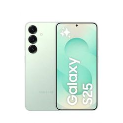 Samsung Galaxy S25 512GB Teléfono Móvil con IA, Galaxy AI, 12GB RAM, Cámara 50MP, Dual SIM, IP68, Garantía del Fabricante 3 Años + 1 Año Extra, Color Menta (Versión Española)