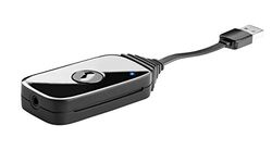 One For All SV1770, Transmissor de áudio TV, envia o som da TV para os seus auriculares Bluetooth, alimentação via USB, preto