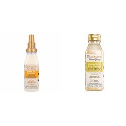 Creme Of Nature Duo : Shampoing Nourrissant & Soin Protecteur au Miel Pur - pour Cheveux Bouclés Frisés Crépus
