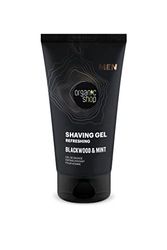 GEL DE AFEITADO REFRESCANTE «CORTEZA DE ROBLE Y MENTA» DE ORGANIC SHOP, 150 ML