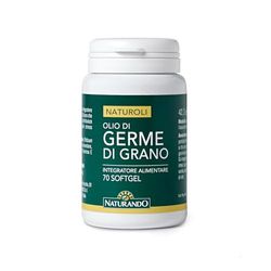 Naturando Olio di Germe di Grano 70 Perle per il Metabolismo dei Lipidi