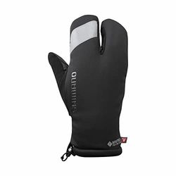 SHIMANO Unisex INFINIUM™ PRIMALOFT® 2 x 2 handskar, svart, storlek M
