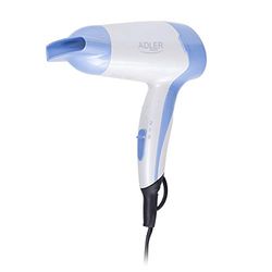 Adler AD 2222 SÃšche-Cheveux, 1200 Watts, Blanc/Bleu