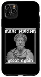 Custodia per iPhone 11 Pro Max Make Stoicism Great Again - Lo Stoico Marco Aurelio