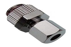 Koolance Compression Fitting für Kupfer Tubes, OD 06 mm zu G 1/4 Zoll BSPP- Silber