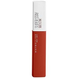 Maybelline Superstay Matte Ink Longlasting Liquid, Red Lipstick, Up to 12 Hour Wear, Non Drying, 117 Groundbreaker