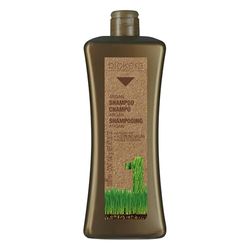 SALERM - Shampoo Argan Biokera Natura - 1000 ml - per Capelli Danneggiati - con Olio di Argan e Cotone - Idratazione Profonda Capelli - Pulizia delicata ed efficace - Criniera Lucida