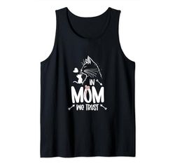 In Mom We Trust Cat and Kitten Image Camiseta sin Mangas