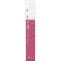Maybelline New York Rossetto Matte SuperStay Matte Ink, Tinta Labbra a Lunga Tenuta, Colore Intenso e Vibrante, No Transfer, Successful (165), 5 ml