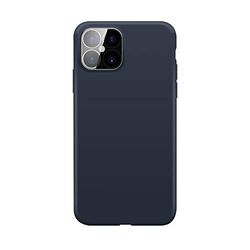 Xqisit Siliconen hoes Anti Bac voor iPhone 12 Pro Max blauw