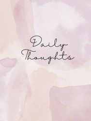 Womens Daily Thoughts: Journal